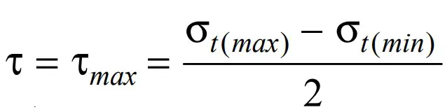 Tensiones en una carcasa cilíndrica gruesa. Tensiones en una carcasa cilíndrica gruesa.