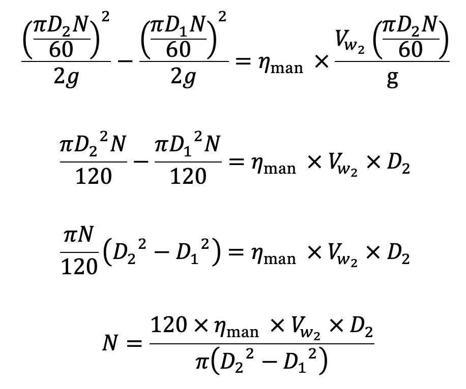 ¿Cómo se calcula la velocidad mínima de arranque de una bomba centrífuga? ¿Cómo se calcula la velocidad mínima de arranque de una bomba centrífuga?