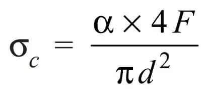 ¿Cómo calcular el diámetro del eje bajo carga axial?