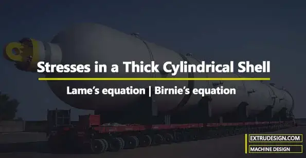 Tensiones en una carcasa cilíndrica gruesa. Tensiones en una carcasa cilíndrica gruesa.