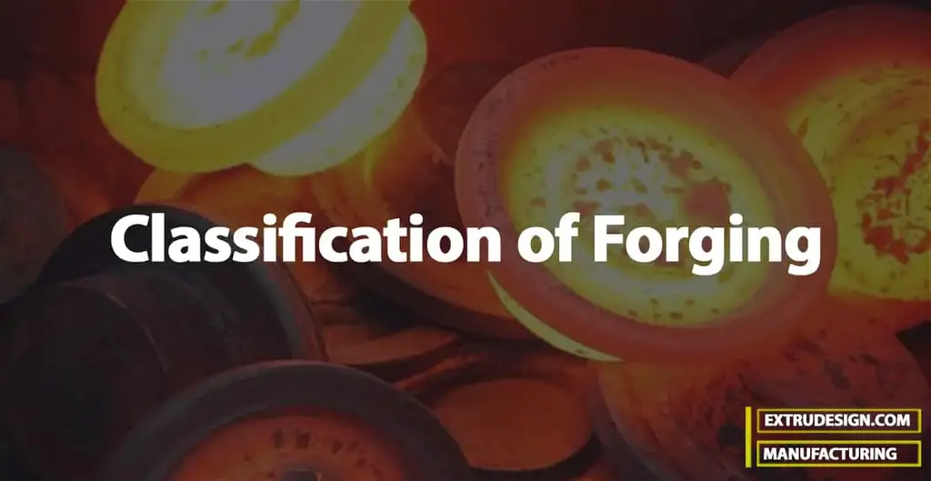 ¿Qué es la forja? | Clasificación de forja ¿Qué es la forja? | Clasificación de forja